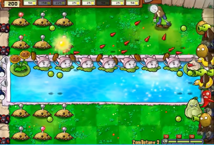 植物大战僵尸植物僵尸二怎么过3