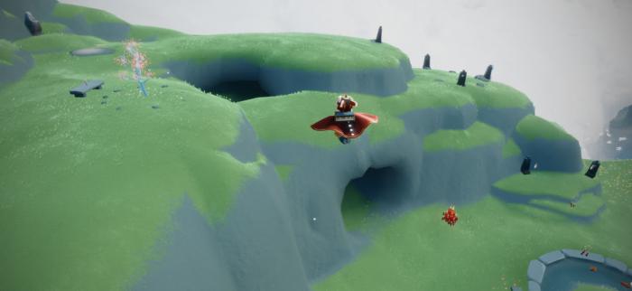 光遇云野双人门怎么过1