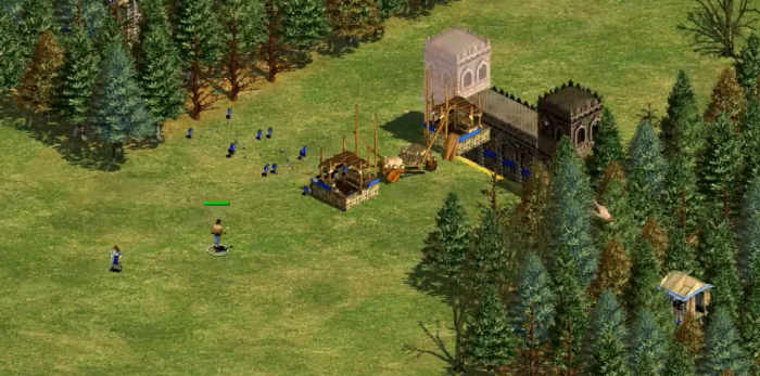 帝国时代2城门怎么调整方向2