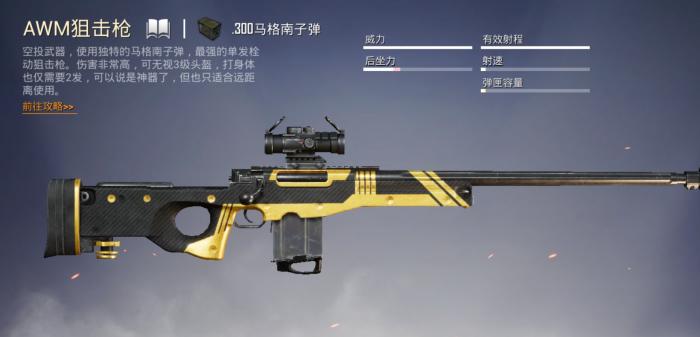 绝地求生比较好的枪有哪些3