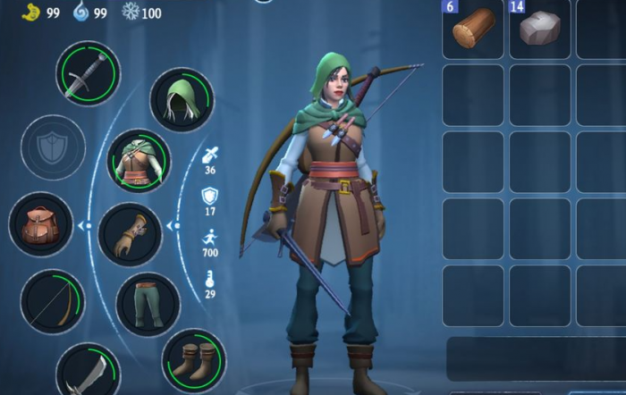 冰原守卫者怎么选择生存装备1