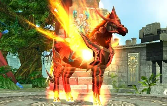 蜀门手游蓝焰马属性怎么样1