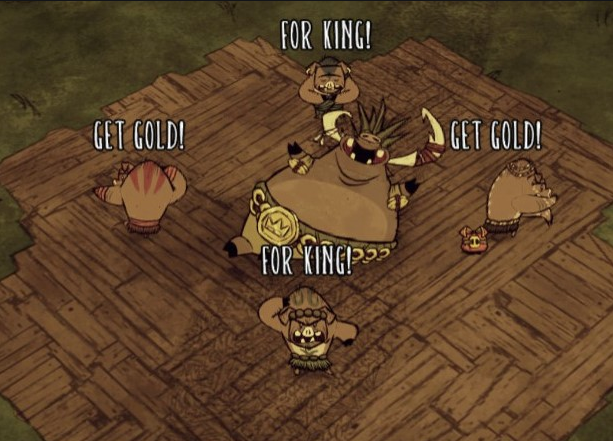 饥荒猪王吃什么给金子2