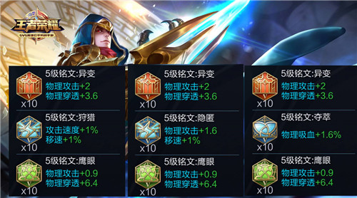 王者荣耀符文的重要性与百穿符文的介绍2