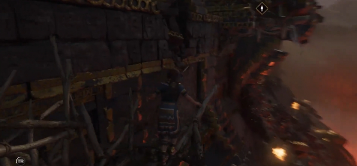 古墓丽影暗影瓦砾弄掉后怎么走2