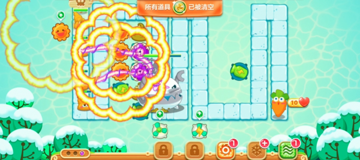 保卫萝卜2第15关怎么过2