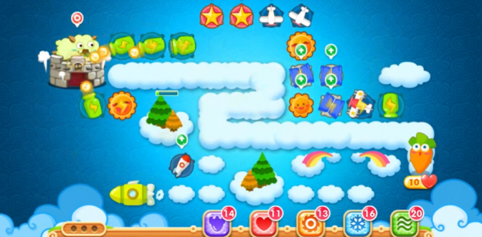 保卫萝卜2第60关怎么过2