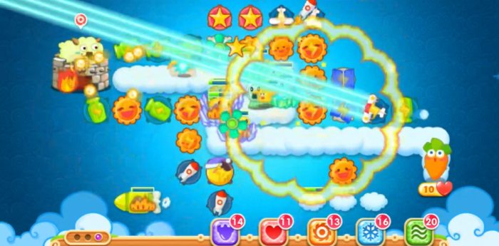 保卫萝卜2第60关怎么过3