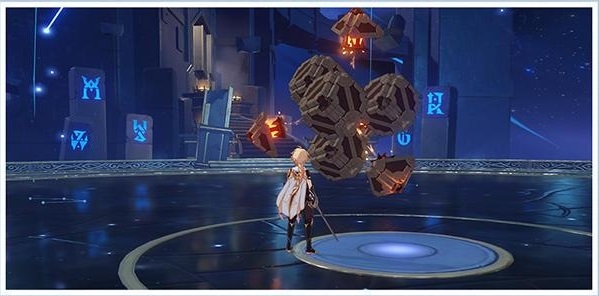 原神筑机战阵门怎么开1