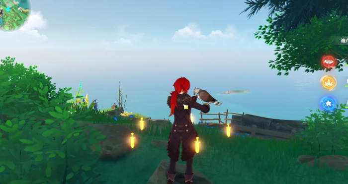 原神鸣神岛的雷神瞳怎么拿1