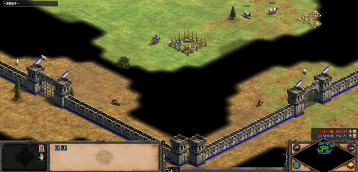 帝国时代2法兰克怎么打玩1