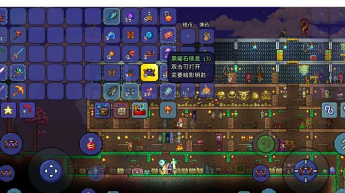 泰拉瑞亚暗影钥匙开什么宝箱1