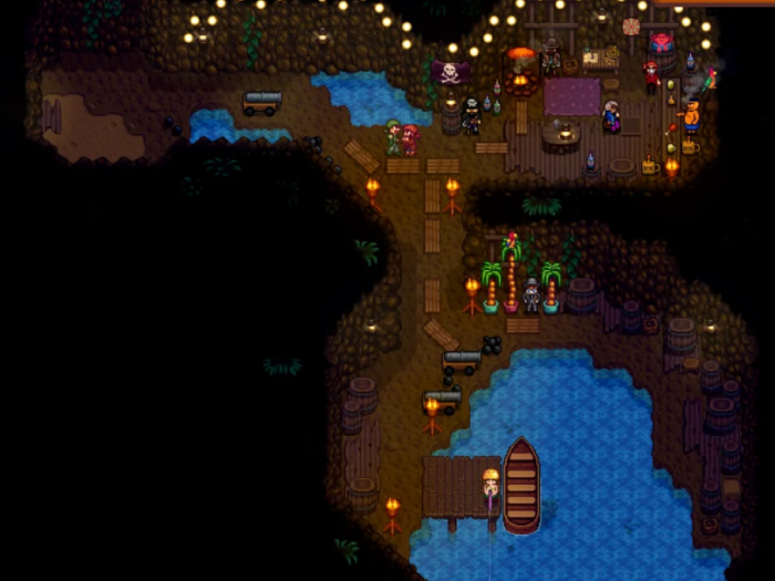 星露谷物语黄貂鱼在哪钓1