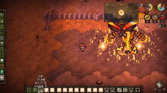 饥荒如何无伤打龙蝇3