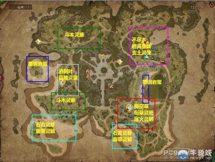 斗战神仙府怪物分布与任务全解析1