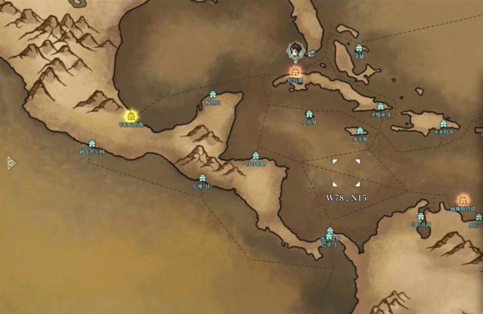 风帆纪元柚木位置详解4