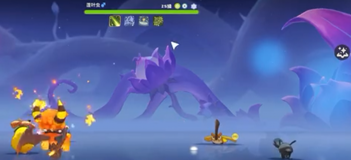 洛克王国世界蓬叶虫获取方法3