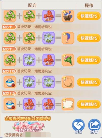 仙境传说破晓配方有什么用3