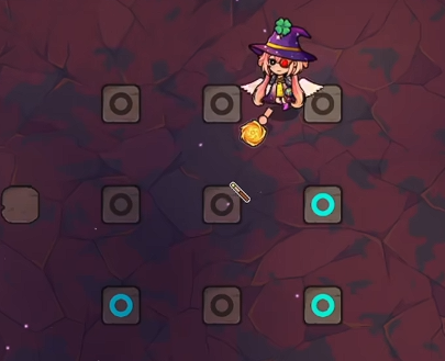 魔法工艺踩格子怎么踩3