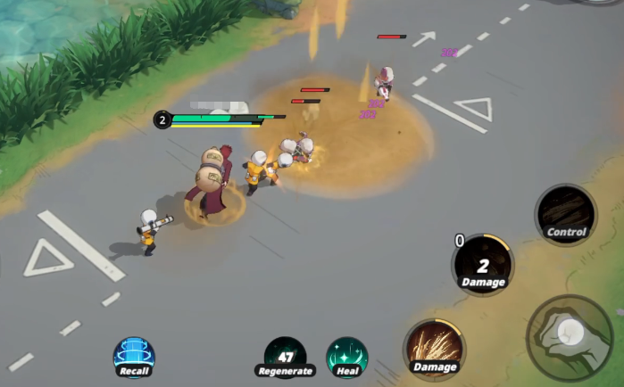 漫画群星大集结我爱罗怎么玩3