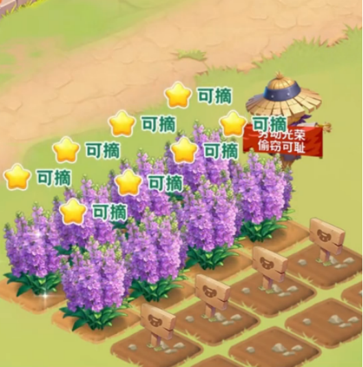 我的花园世界送花怎么送3