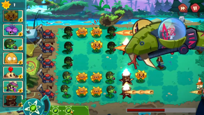 植物大战僵尸3僵王怎么打2