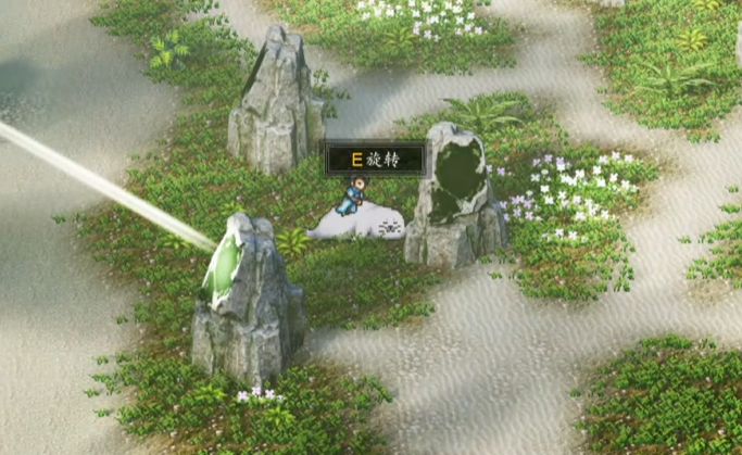 逸剑风云决谪仙瀑石头方向2