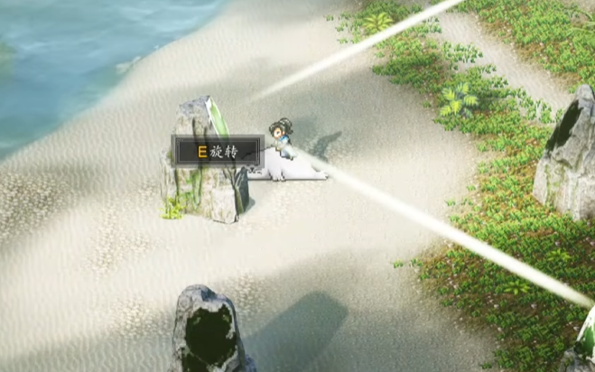 逸剑风云决谪仙瀑石头方向3