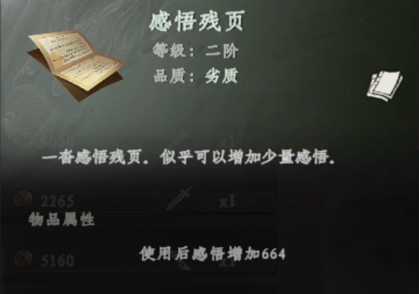 下一站江湖2感悟有什么用4