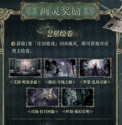 时空中的绘旅人庄园诡戏卡池介绍4