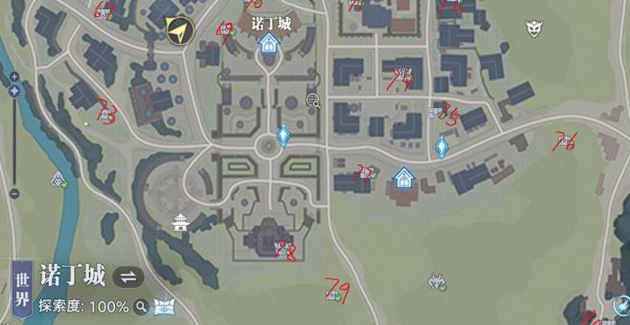 斗罗大陆猎魂世界诺丁城斗罗秘藏位置在哪里3