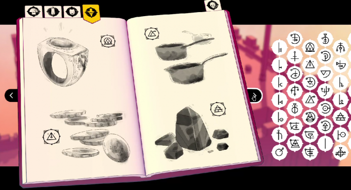 巴别塔圣歌文字对照表1