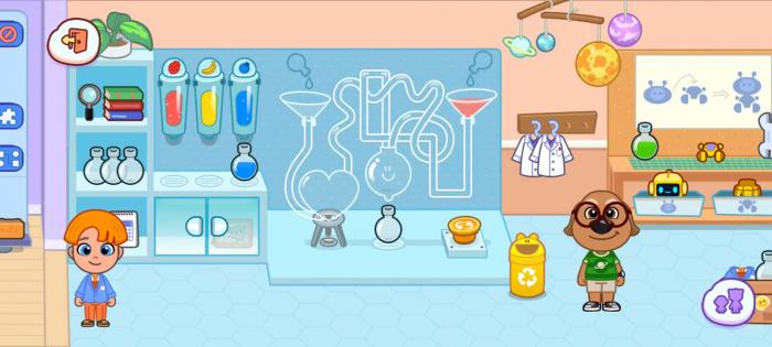 汤姆猫小镇做实验介绍2