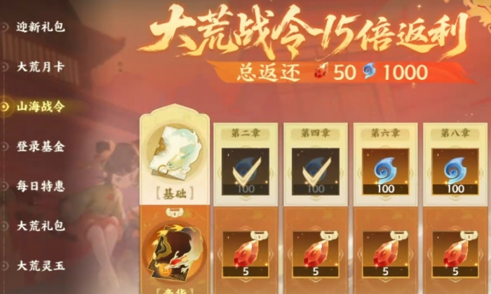 指间山海氪金吗3