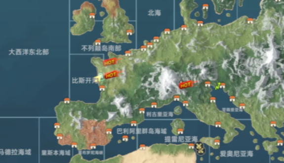 大航海时代传说地图介绍1