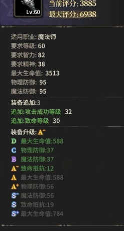 奇迹世界起源法师装备推荐3