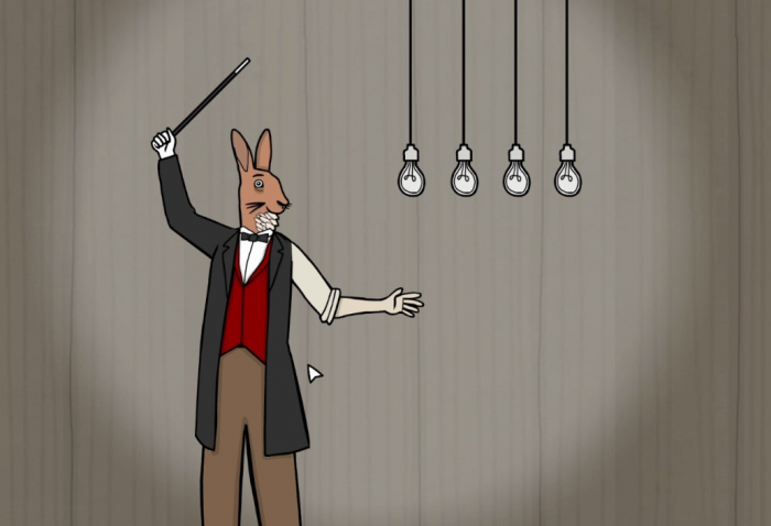 兔子先生的魔术秀第14幕怎么完成1