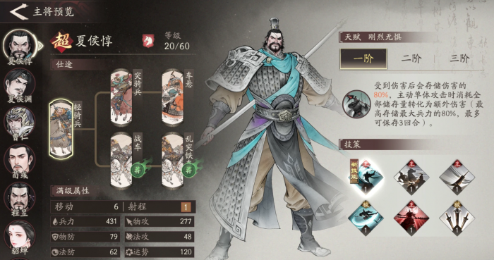 三国望神州主将介绍3