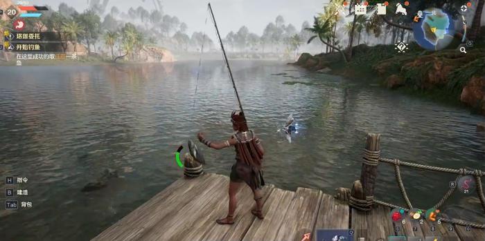 荒野起源钓鱼技巧分享4