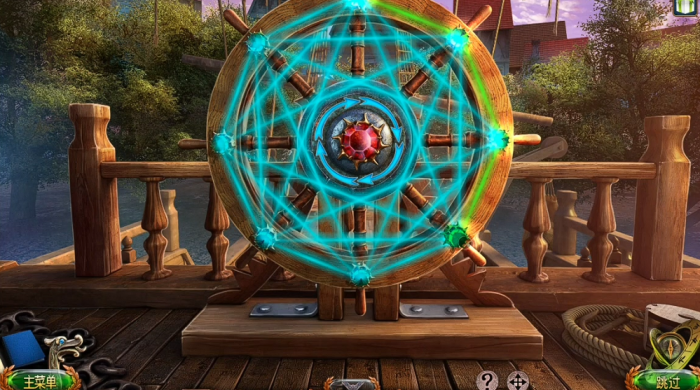 密室逃脱18船舵旋转晶体怎么过2