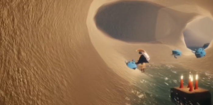 光遇怎么快速扫翻螃蟹2