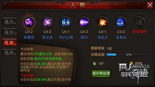 全民奇迹2暗召技能哪些可以互相搭配使用2