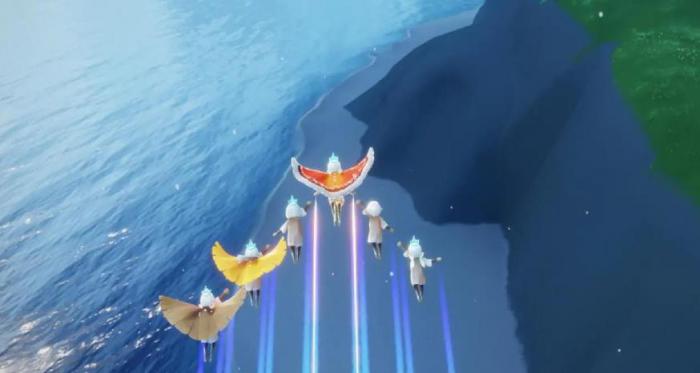 如何快速获得光遇中的蓝翼办公室2