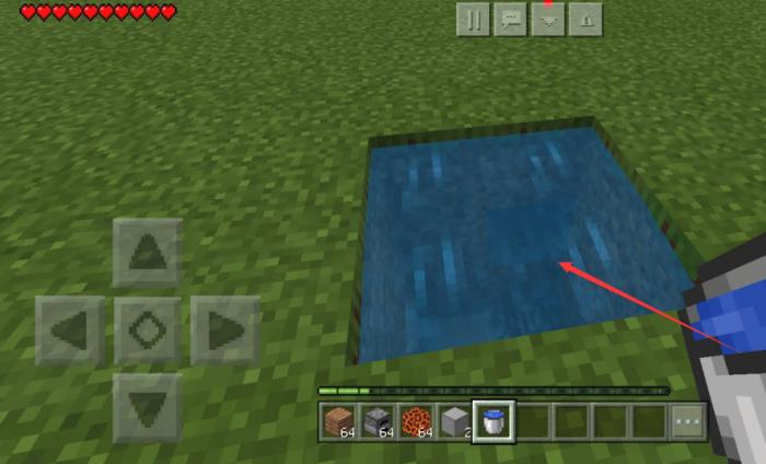 我的世界铁桶怎么装水3