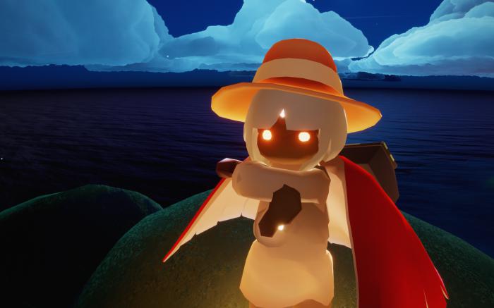 如何在光遇游戏中攻击敌对生物2