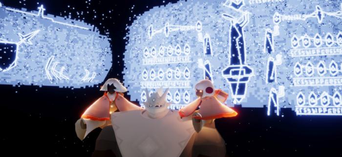 如何在光遇中进行原地遁地操作3