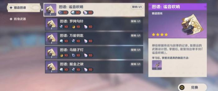 原神罗网勾针可以给谁用1