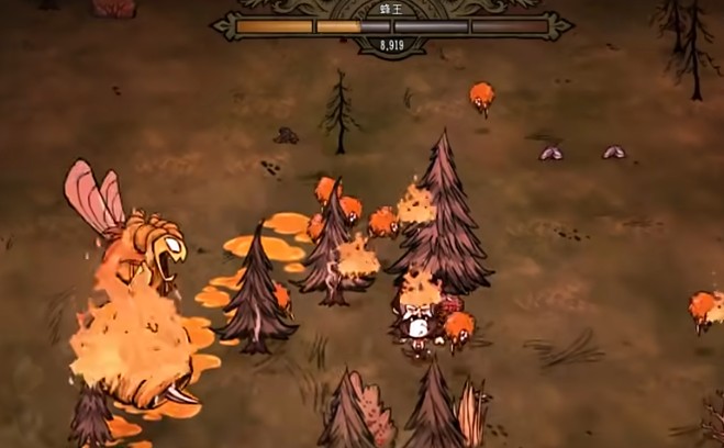 饥荒联机版龙鳞甲如何打蜂王2