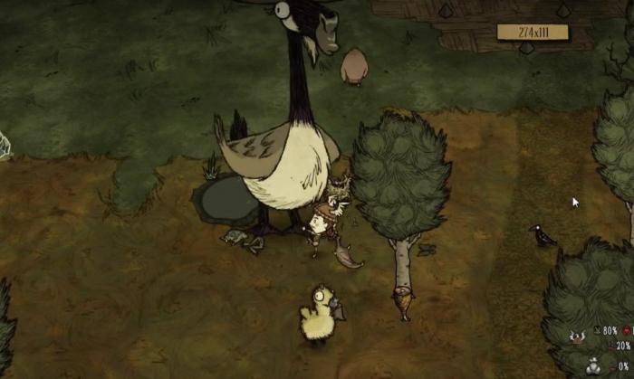 饥荒联机版麋鹿鹅有哪些特性1