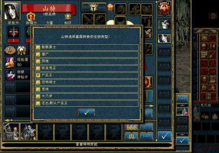 英雄无敌3如何建造骷髅转换场2